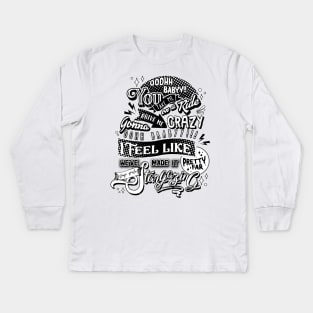 Stargazing by the neighbourhood Kids Long Sleeve T-Shirt